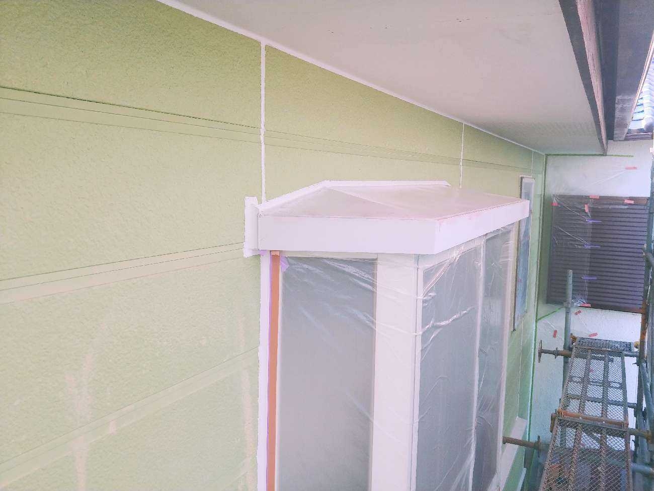 入り組んだ箇所のシーリング